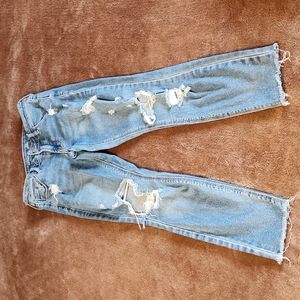 Old Navy Rockstar distressed jeans size 4